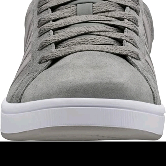 K-Swiss Men's Low-top Sneakers COURT TIEBREAK SDE Casual Gray Shoe 07012-339-M - Picture 6 of 7